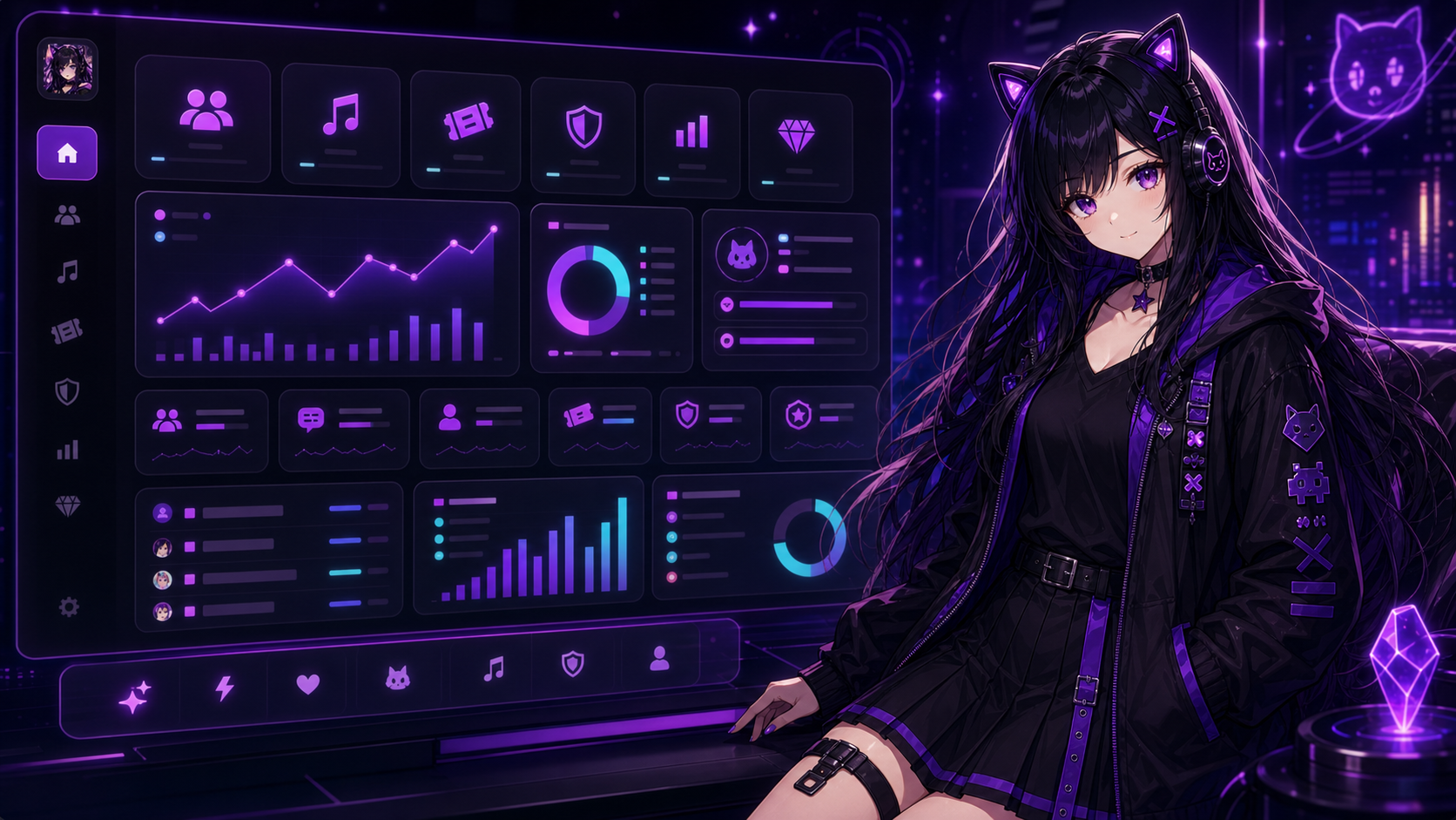 Dashboard Rinari.bot